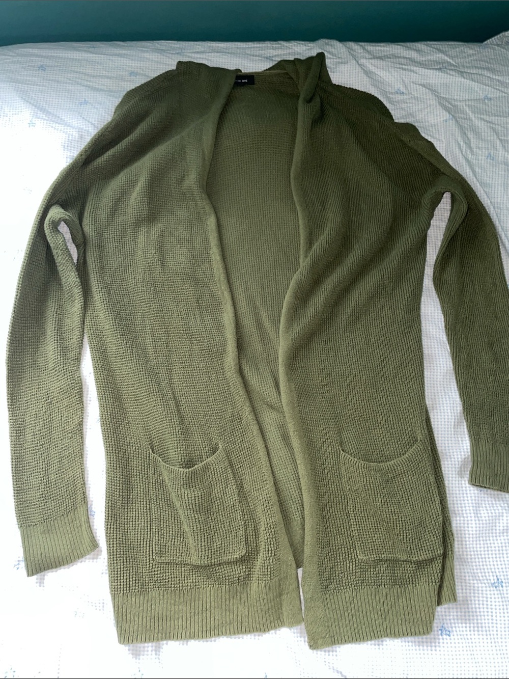 Hooded Cotton Sweater with Pockets